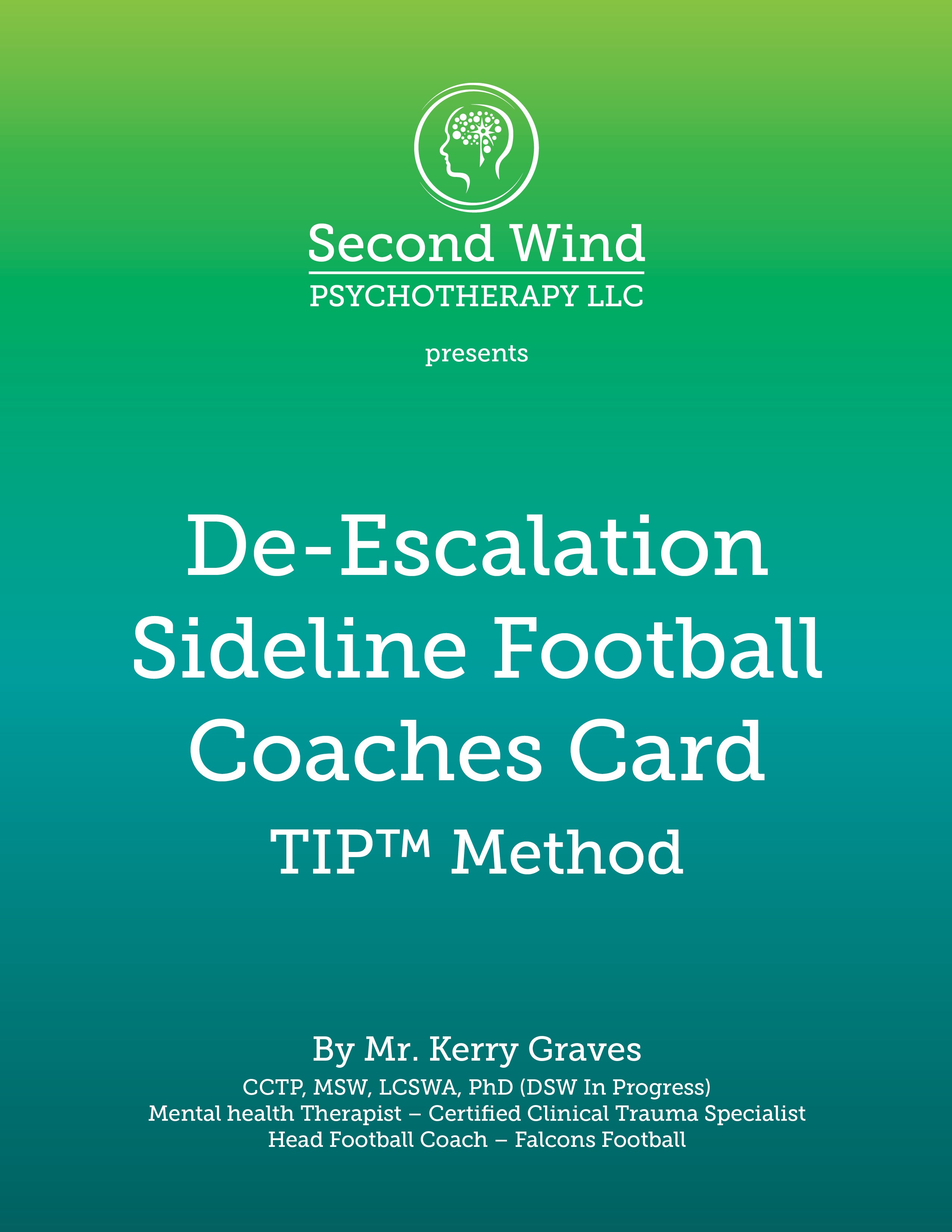 De-Escalation Sideline Guide for Football Coaches